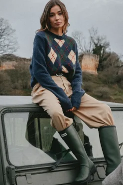 ARGYLE SWEATER