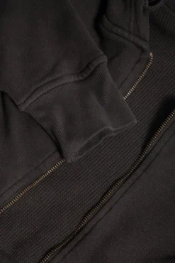 BABYDOLL CROP ZIP HOODIE
