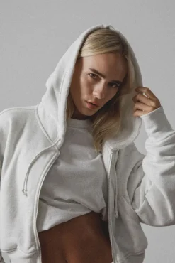 BABYDOLL CROP ZIP HOODIE 3 PACK
