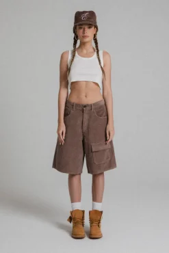 BAGGY CORDUROY SHORT