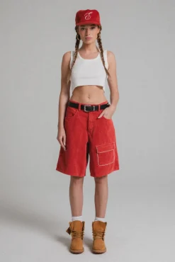 BAGGY CORDUROY SHORT