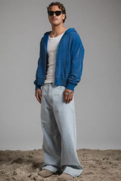 BEACHWOOD CROP HOODIE