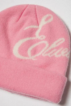 CASHMERE BLEND BRIM BEANIE