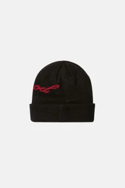 CASHMERE BLEND BRIM BEANIE