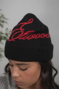 CASHMERE BLEND BRIM BEANIE