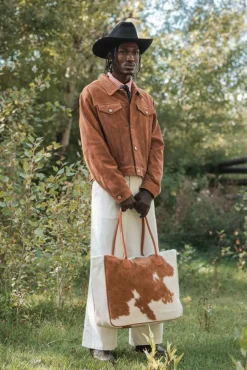 COW HIDE BAG