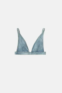 DENIM BRALETTE