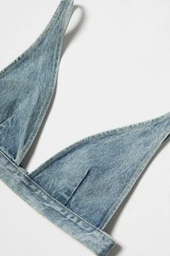 DENIM BRALETTE