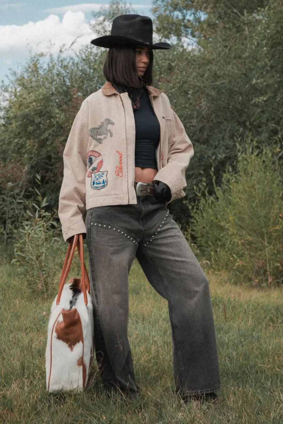 DENIM CHAPS PANT