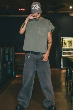 FLARE DENIM PANT
