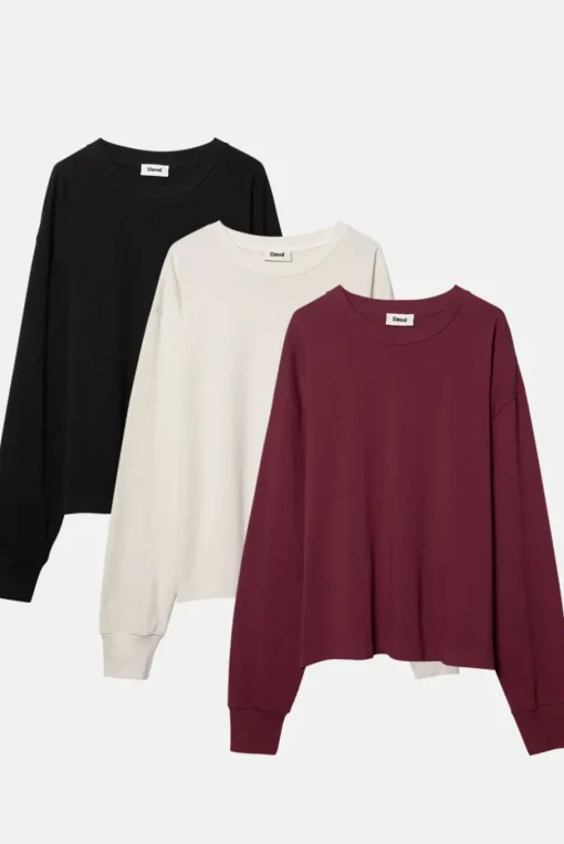 HEAVYWEIGHT LS TEE 3 PACK