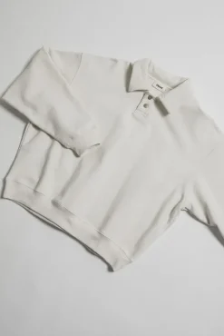 HEAVYWEIGHT POLO CREWNECK