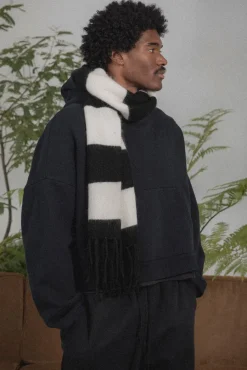 MOHAIR BLEND SCARF