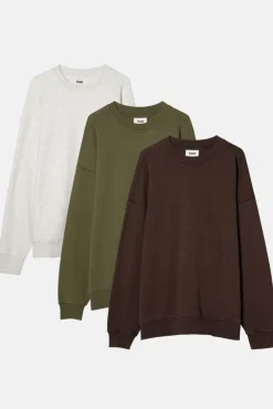 OVERSIZED CORE CREWNECK 3 PACK