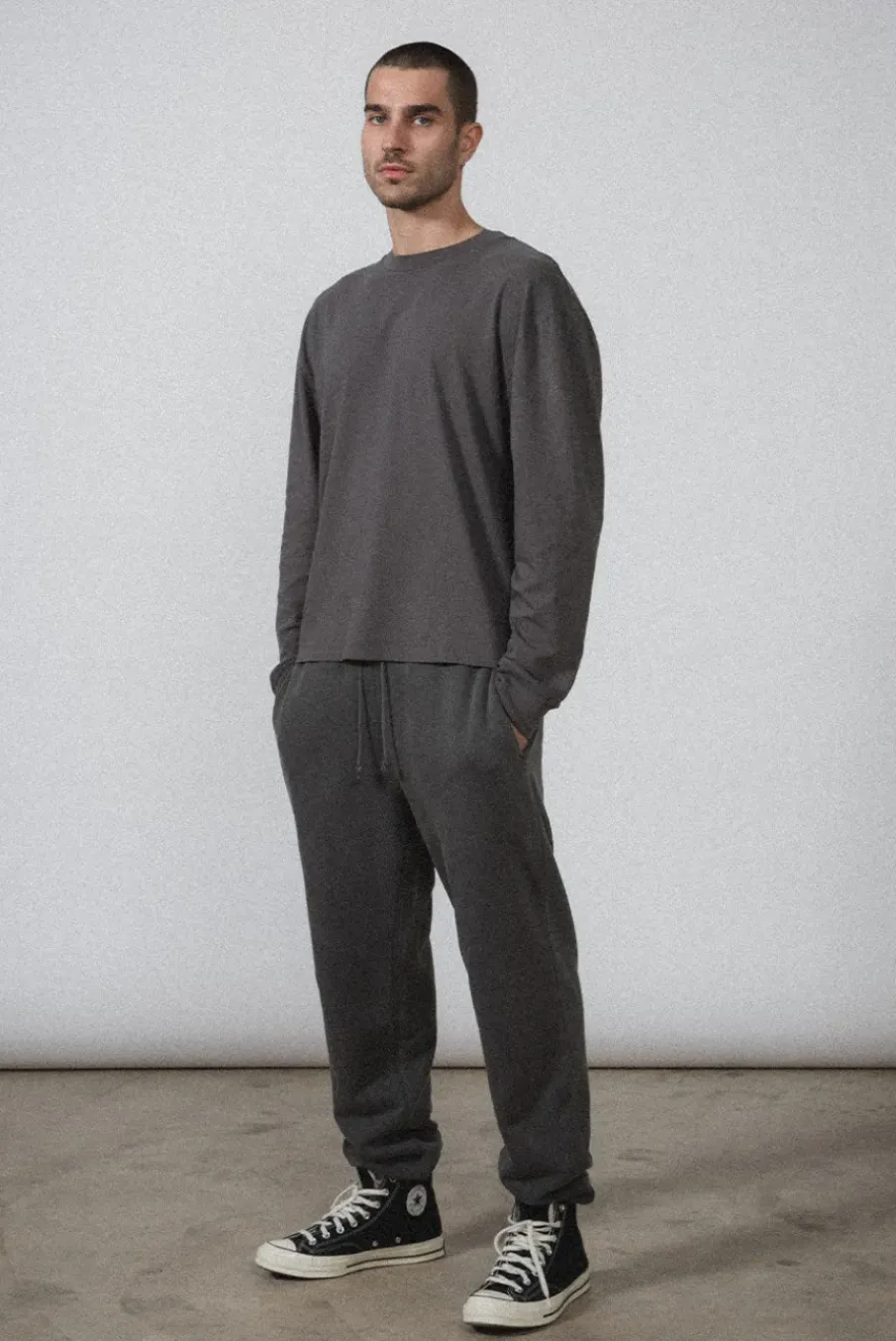 OVERSIZED CORE LS TEE