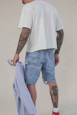 OVERSIZED CROP CORE TEE