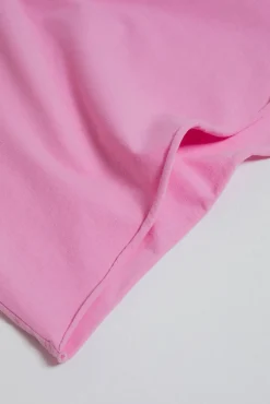 OVERSIZED CROP CORE TEE