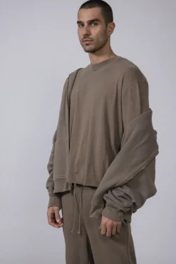 OVERSIZED CROP CORE TEE
