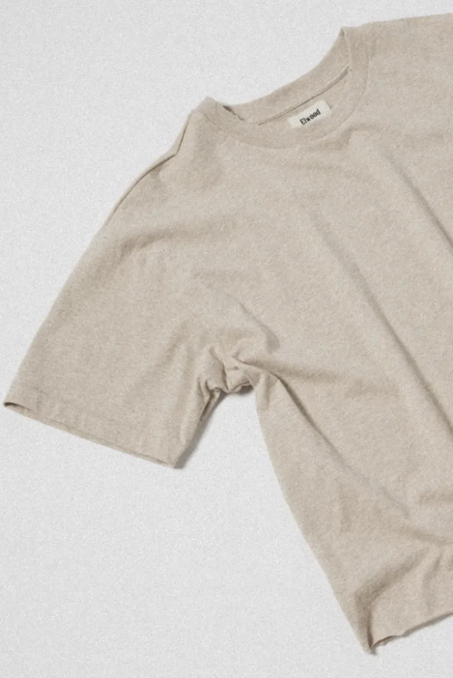 OVERSIZED CROP CORE TEE