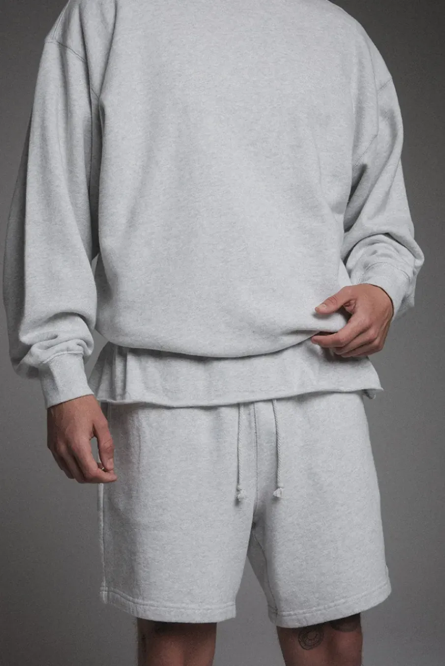 OVERSIZED CROP CORE TEE