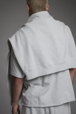 OVERSIZED CROP CORE TEE