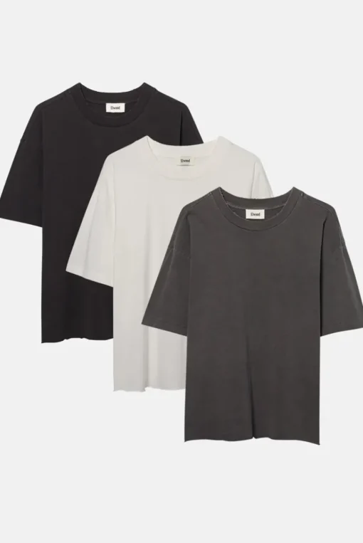 OVERSIZED CROP CORE TEE 3 PACK