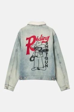 SHERPA DENIM JACKET
