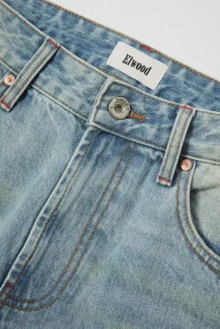 STRAIGHT LEG DENIM PANT