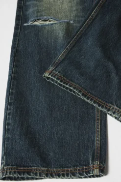 STRAIGHT LEG DENIM PANT