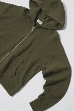 THERMAL ZIP HOODIE
