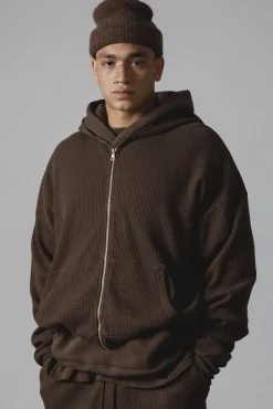 THERMAL ZIP HOODIE