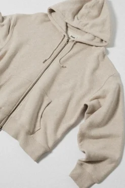 UNLINED ZIP HOODIE