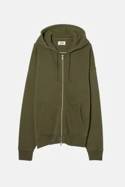 UNLINED ZIP HOODIE