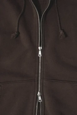 UNLINED ZIP HOODIE