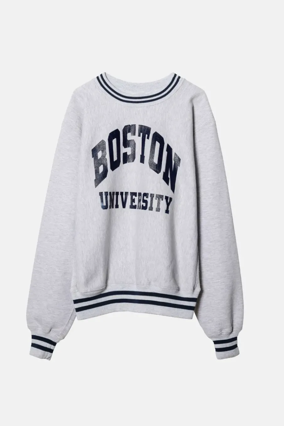 VINTAGE BOSTON U CREWNECK - L