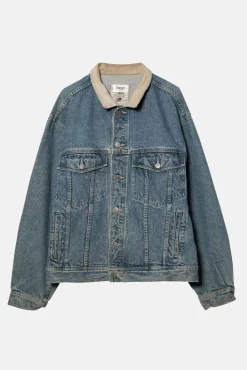 VINTAGE DENIM JACKET INDIGO - L