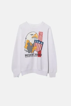 VINTAGE DESERT SHIELD CREWNECK - M