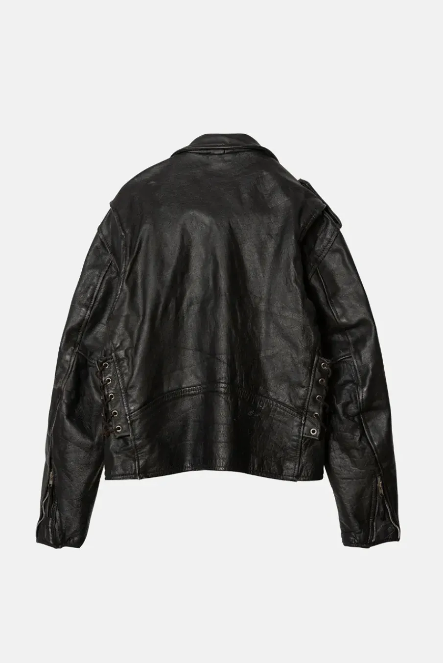 VINTAGE FIRST LEATHER JACKET - S