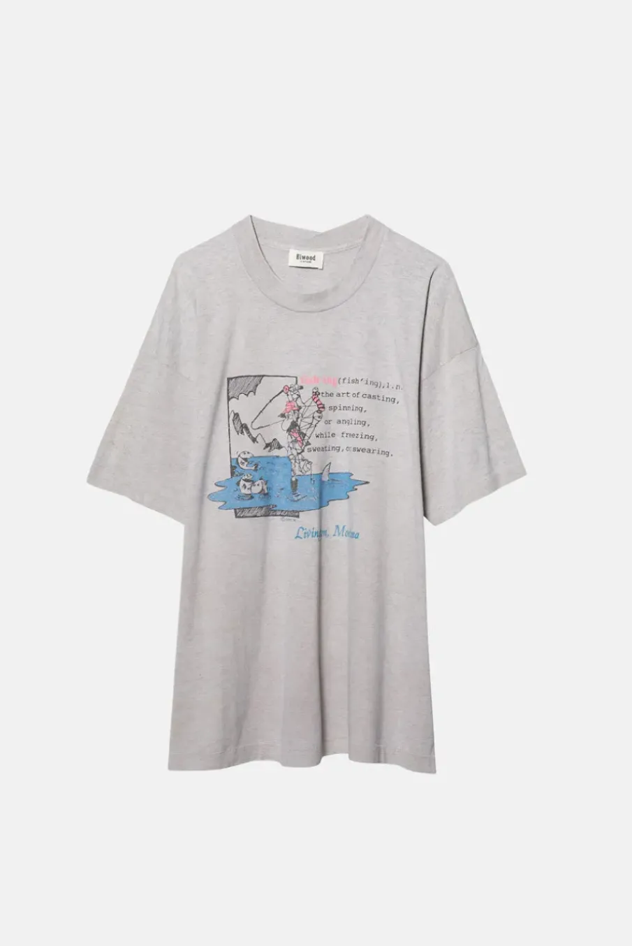VINTAGE FISHING TEE - XXL