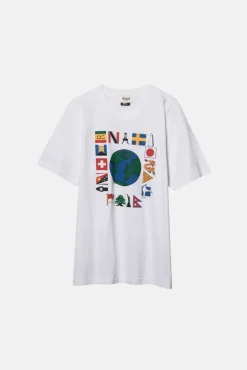 VINTAGE GLOBAL TEE - M