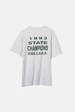 VINTAGE IOWA CITY A'S TEE - L