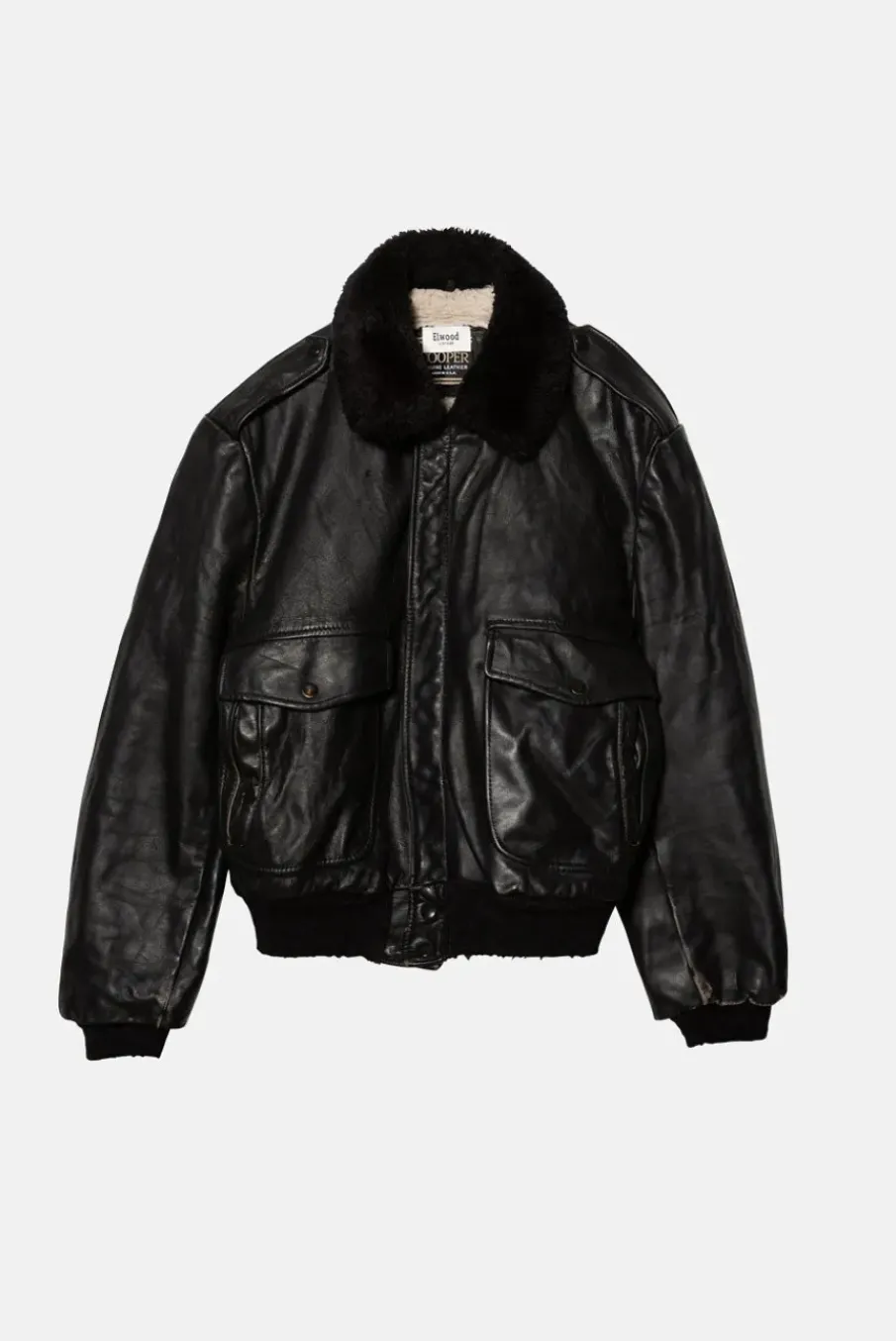 VINTAGE LEATHER JACKET - M