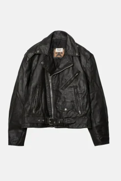 VINTAGE LEATHER JACKET - S