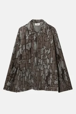 VINTAGE REAL TREE JACKET - L