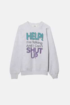 VINTAGE SHUT UP CREWNECK - M