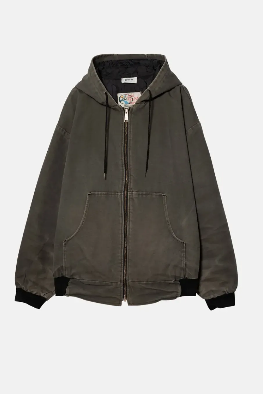 VINTAGE WORK ZIP-UP - L