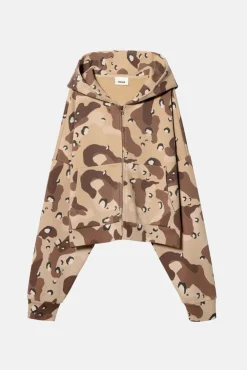 ZIP RECTANGLE HOODIE